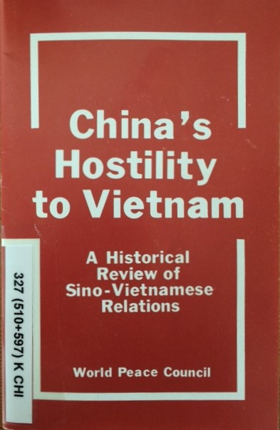 Tuyên bố của ông Romesh Chandra, Chủ tịch Ủy ban Hòa bình Thế giới